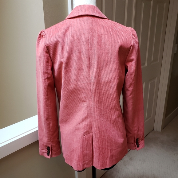 Hinge One Button Corduroy Blazer - Picture 3 of 7